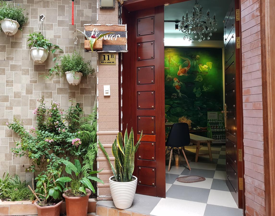 Flower Hostel Hanoi Bagian luar foto